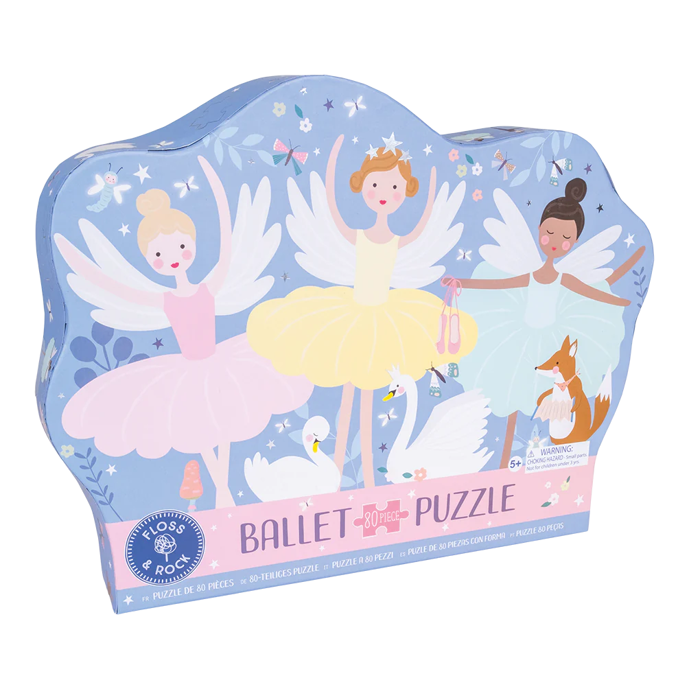 Floss & Rock – Puzzle 80 Peças - Ballet