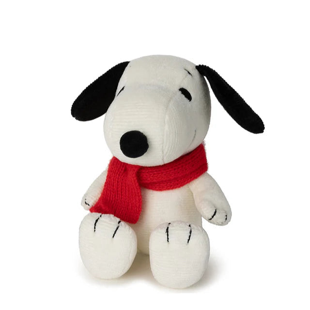 Snoopy Sentado com Cachecol