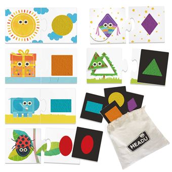 Tactiles Shapes Montessori