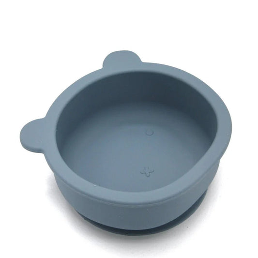 Taça de Silicone com Sucção - Smoky Blue