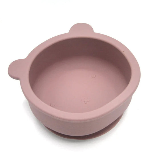 Taça de Silicone com Sucção - Dusty Pink