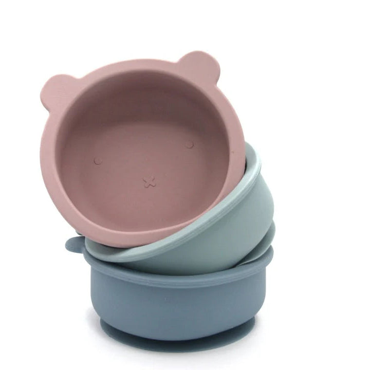 Taça de Silicone com Sucção - Dusty Pink