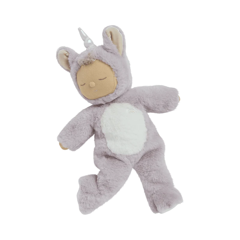 Boneco Dinkum Cozy Unicorns - Lilás