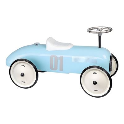 Carro Vintage Azul Celeste