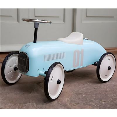 Carro Vintage Azul Celeste